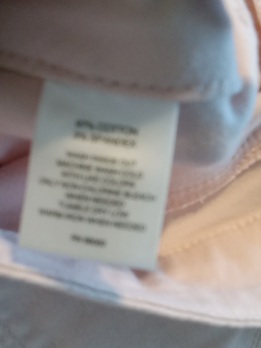 Hannah Light Pink Casual Shorts with Subtle Stitching - Picture 5 of 5